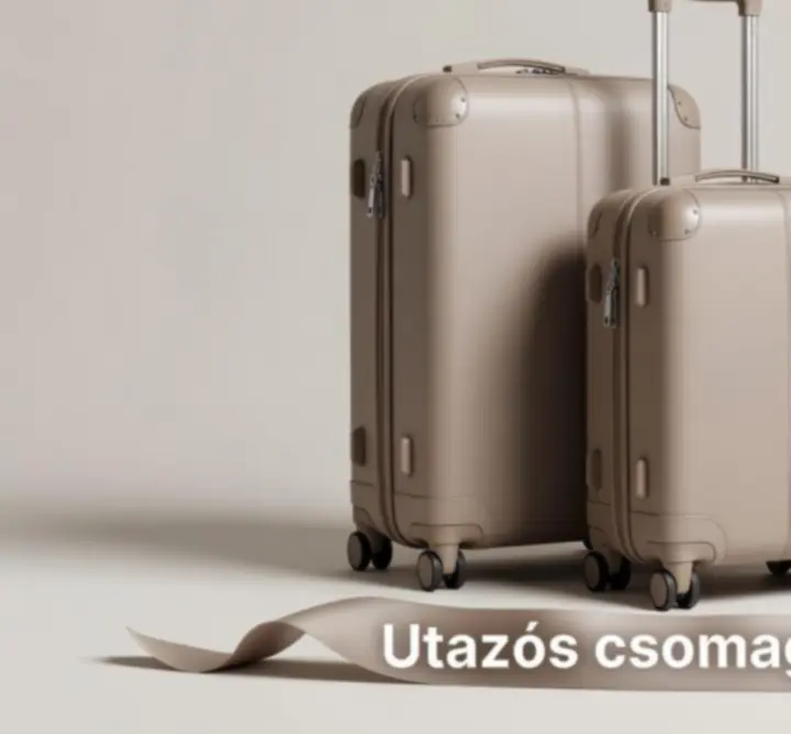 Összeillő utazótáska és kiegészítők szett promóciós megjelenése